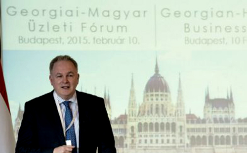 Közép-ázsiai beruházásokról is szó volt a budapesti georgiai–magyar üzleti fórumon 